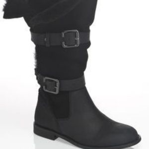 Emu Australia Black Sheepskin Boots